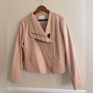 Women’s Faux Leather Moto Jacket